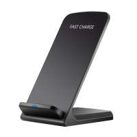 Cell Phone Universal Fast 10W Qi Induction charge 2 In 1 Smart Magnetic Wireless Charger Stand for Iphone