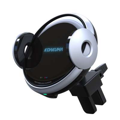 Wireless Car Charger Mount Automatic Clamping Sensor Car Phone Mount