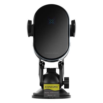 Top selling  Qi Fast  Wireless Charging Mobile Phone  Car Holder Mount